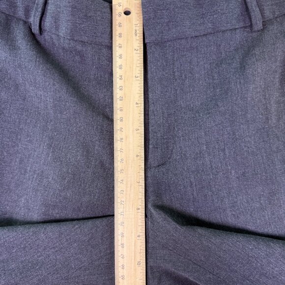 Banana Republic Pants Womens Size 8 33x31 The Martin Fit Wool Gray Bootcut E608 - Picture 10 of 13